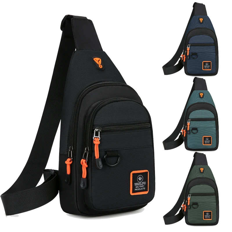 Cycling Backpack - NEUE Herren-Brusttasche, Freizeit-Outdoor-Wandertasche, Fahrradtasche, Wasserdichte Sport-Umhängetasche,