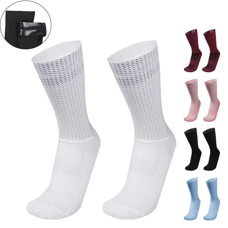 Ykyw Cycling Gear - Aero Silica Neue Gel Sommer Socken