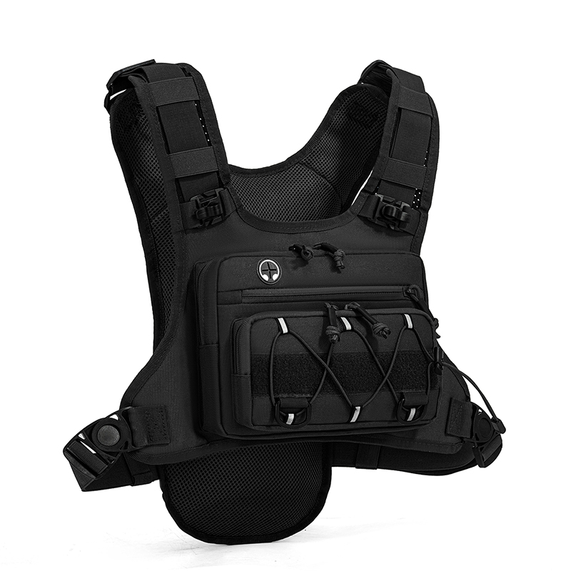 Cycling Backpack - Taktische Tasche, Brustgurt-Weste, Rucksack für Camping