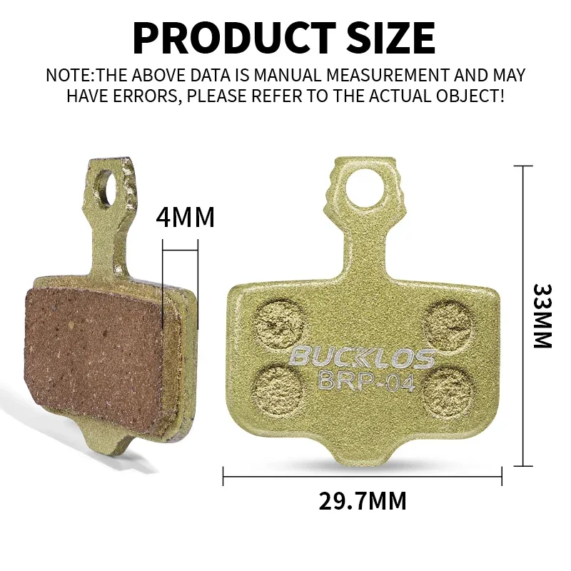 BUCKLOS MTB Scheibenbremsbeläg – Ykyw Cycling Gear Bewertung und Preis