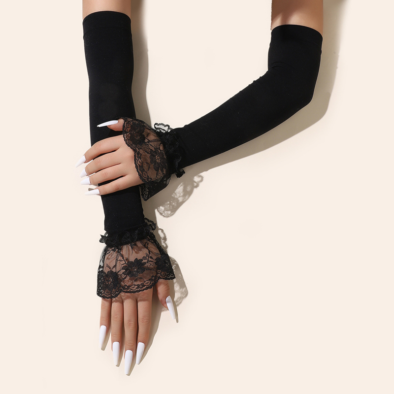 Mode Lange Spitze Arm Ärmel So – Cycling Glove Bewertung und Preis